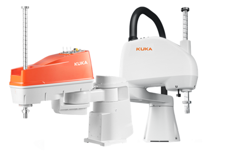 KUKA KR SCARA 提供完整的套件：輕、薄、具有各種有效負載等級、功能強大且速度極快