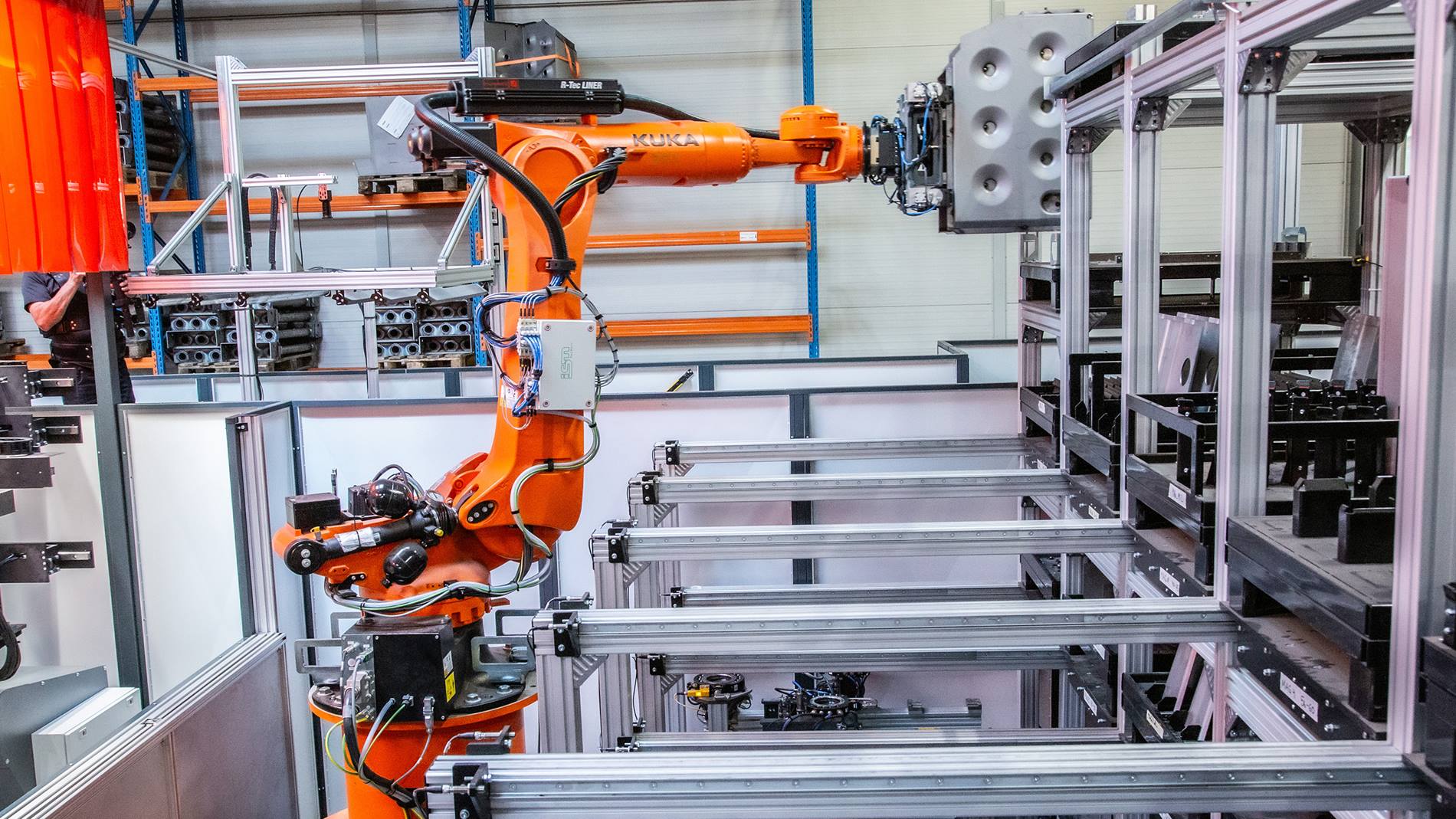 Volautomatisch boiler lassen met KUKA