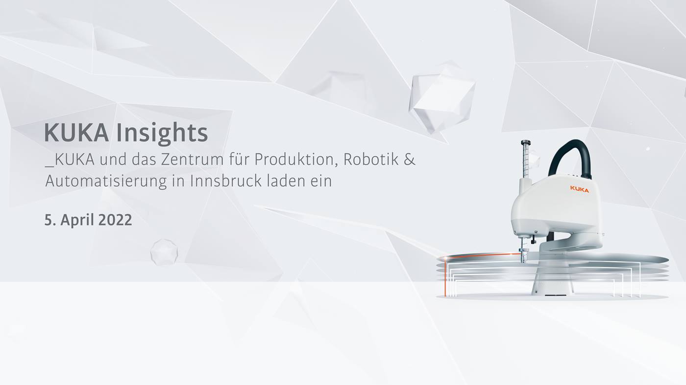 KUKA Insights Event am MCI in Innsbruck 