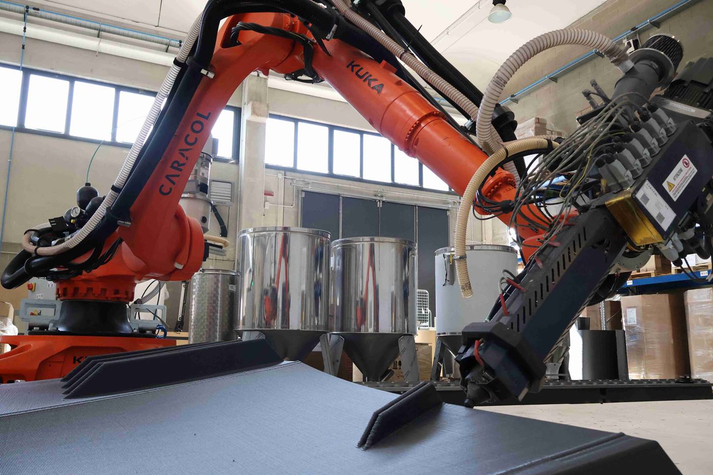 KUKA Caracol 3D printing