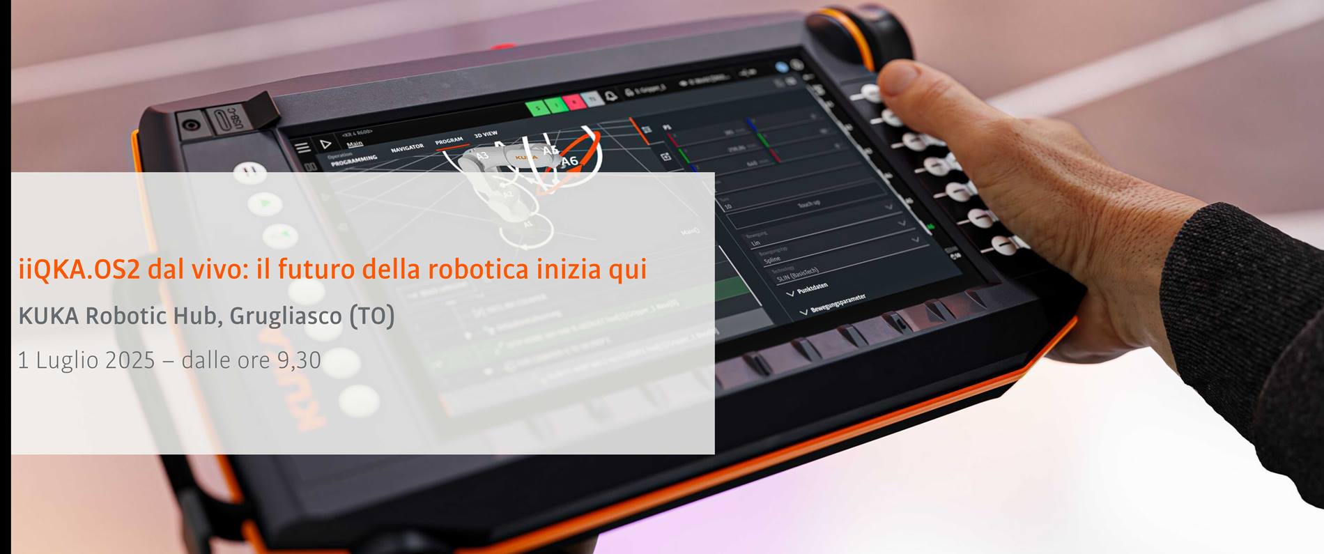 iiQKA.OS2 dal vivo: il futuro della robotica inizia qui
