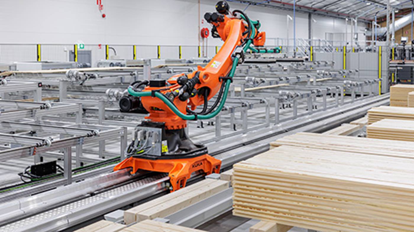 Linear track KUKA