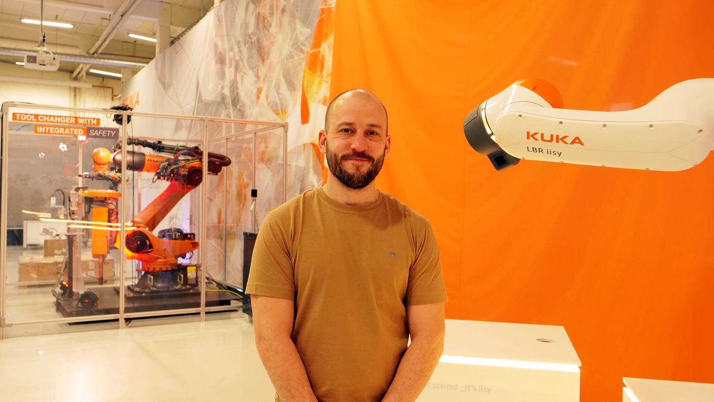 Albin Sabo, Ny Field Service Team Lead KUKA Nordic