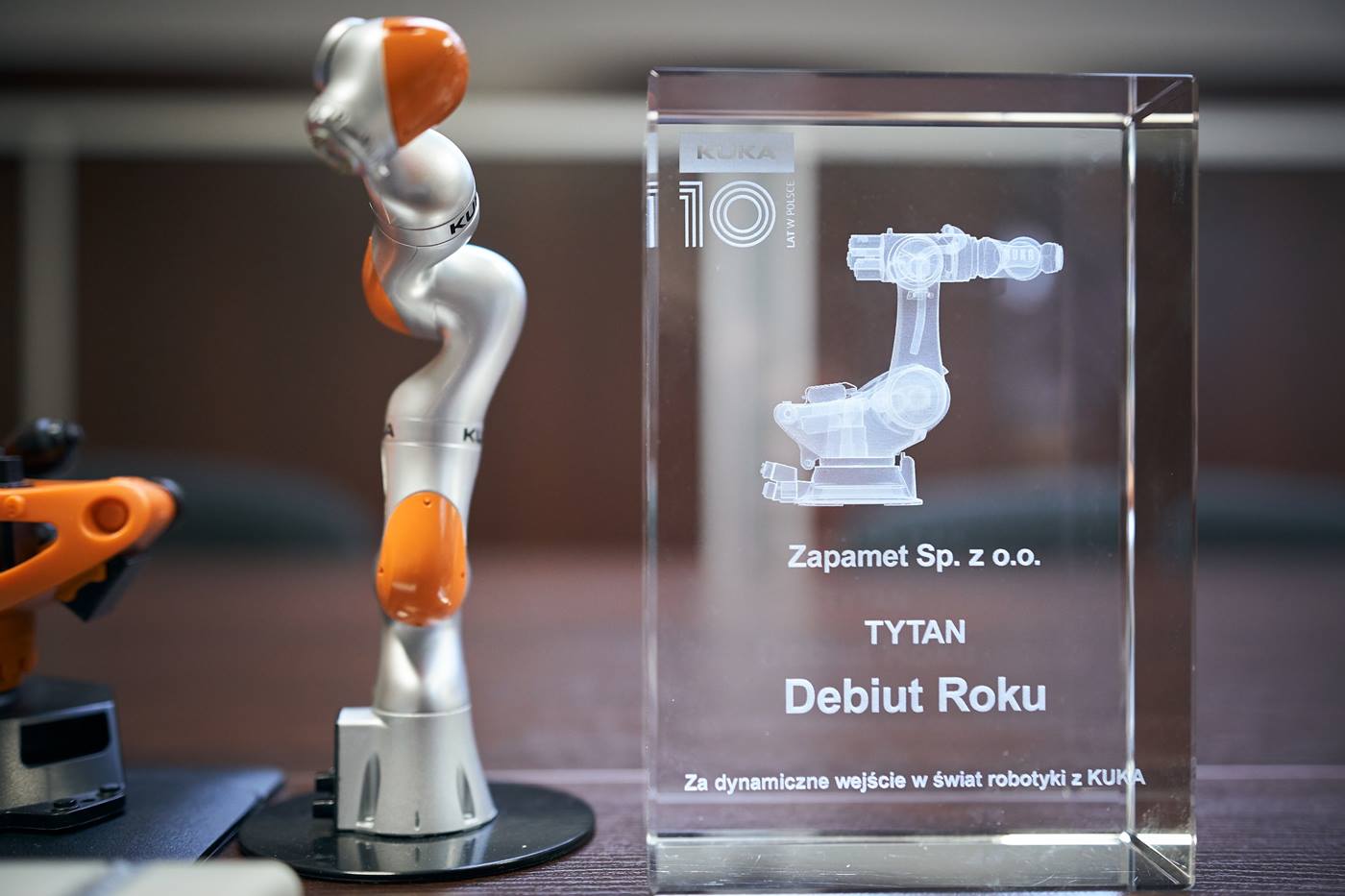 Nagroda dla Zapamet - Tytan "Debiut Roku" z 2018 r.