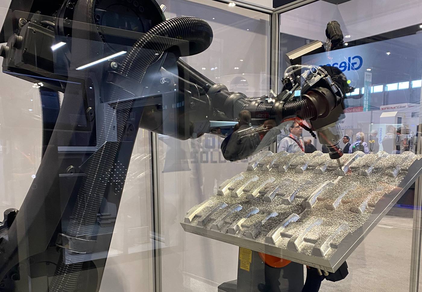 KUKA robots used for CNC machining