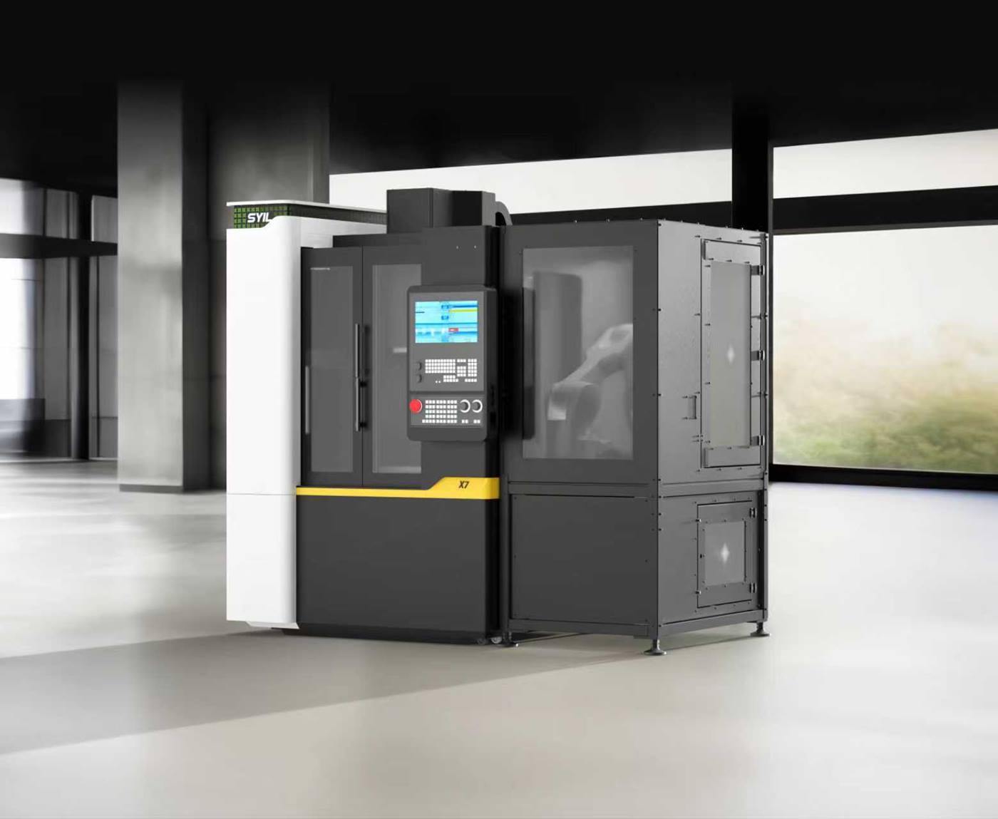 SYIL uses a KUKA robot to load and unload machines 