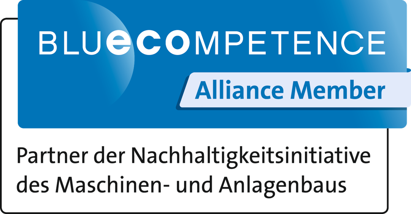 Logo Nachhaltigkeitsinitiative Blue Competence