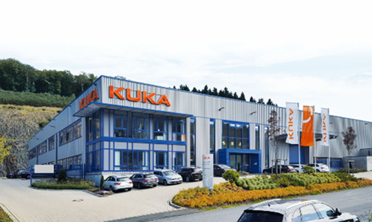 Gebäude des KUKA Standortes Siegen