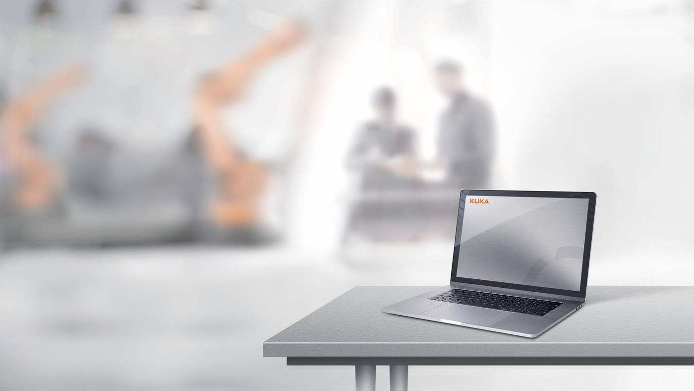 KUKA College Key Visual Notebook