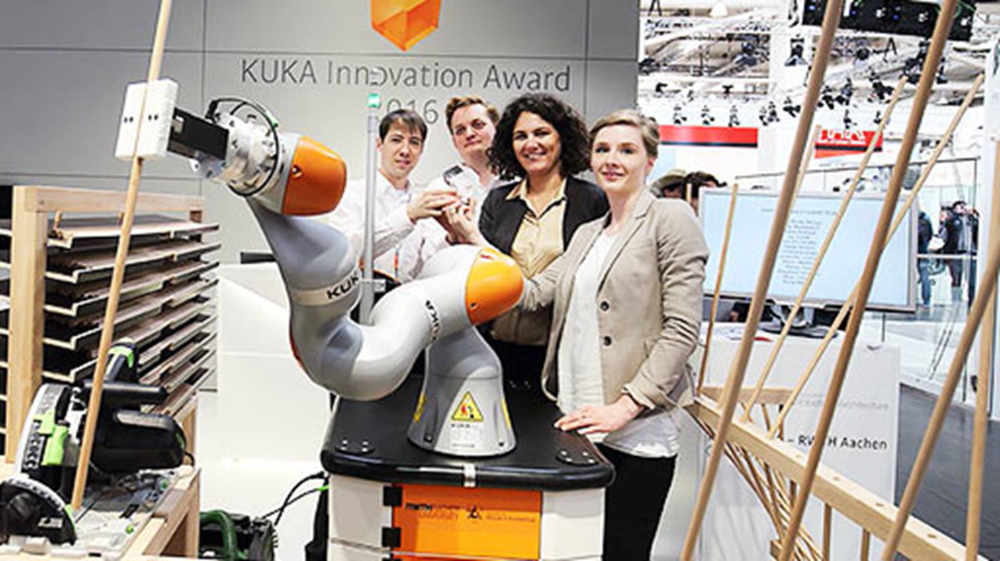 KUKA Innovation Award 2016 Finalisten der RWTH Aachen, DIANA