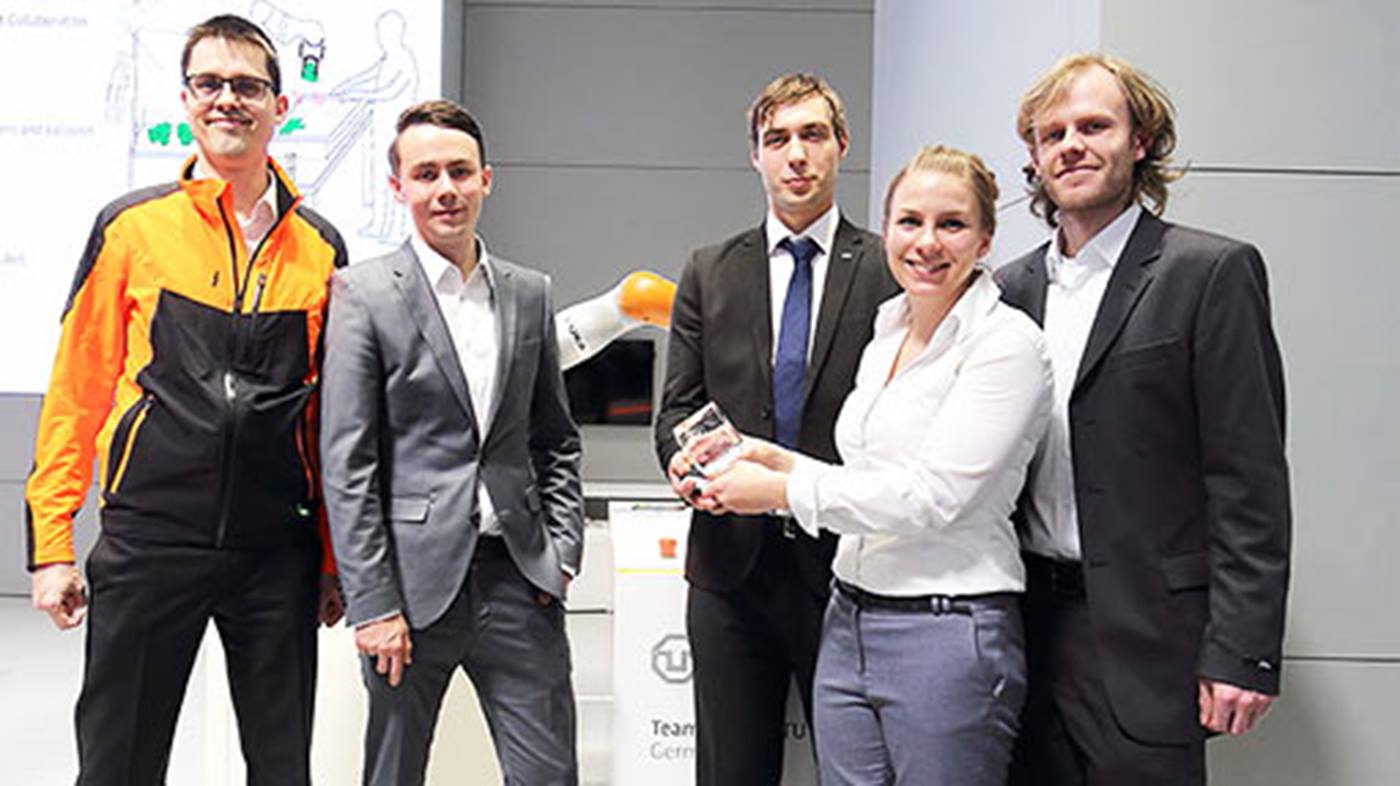 KUKA Innovation Award 2016 Finalisten der TU Dresden, WEIR
