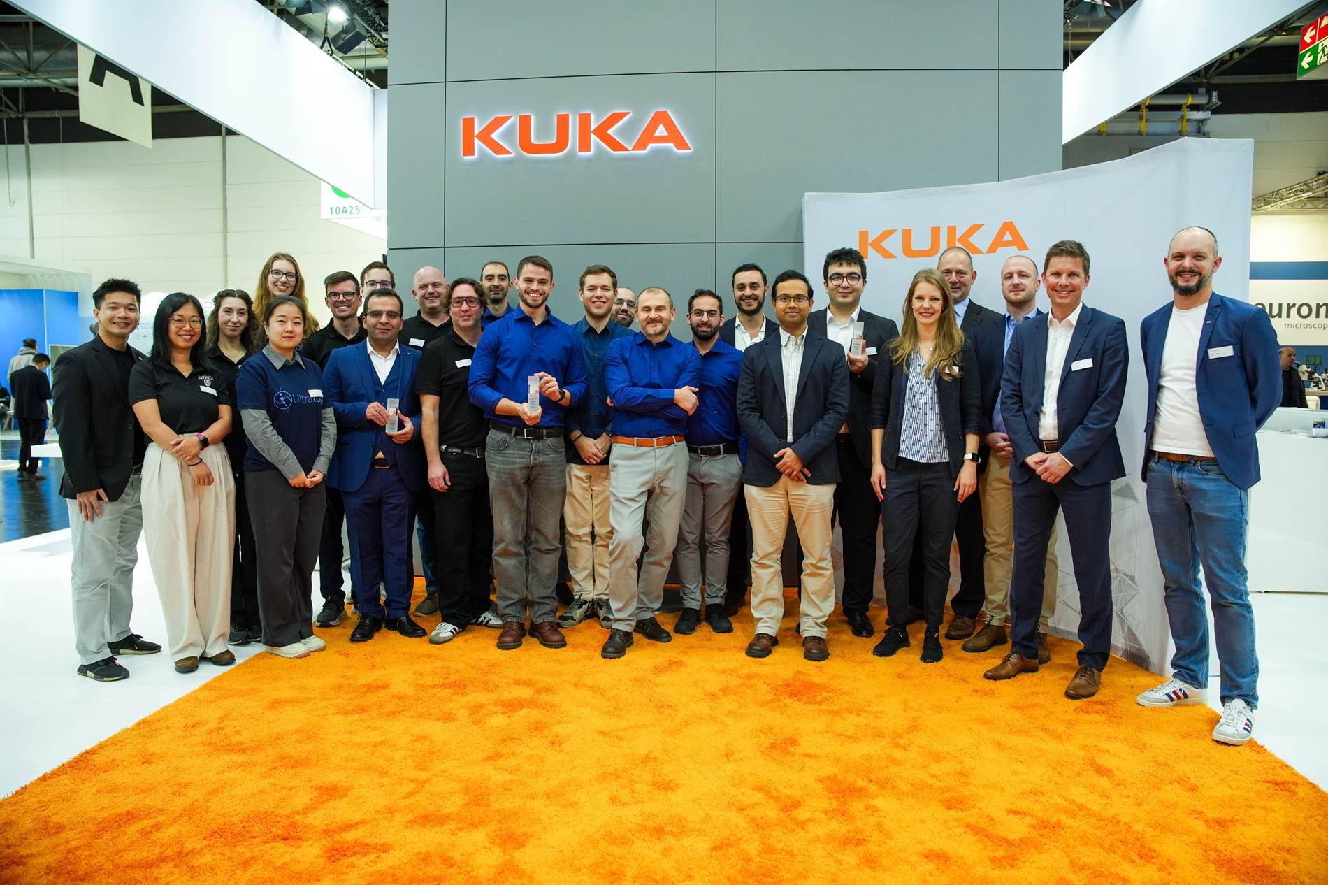 KUKA Innovation Award team