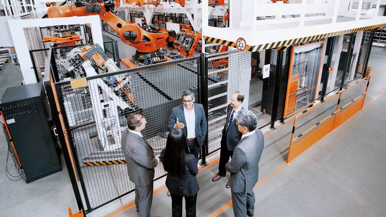 KUKA Industrie 4.0 Consulting am KUKA Standort in Augsburg