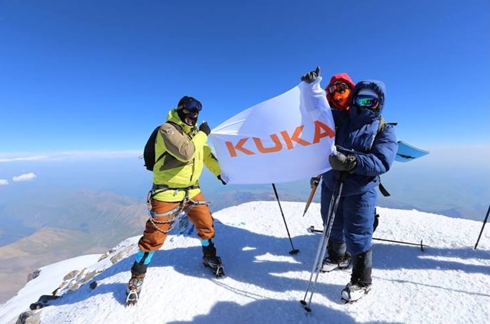 KUKA alpin auf dem Elbrus