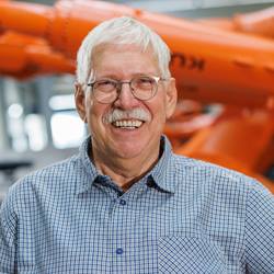 Richard Schwarz, Engineer who was part of the KUKA developing team of the frist ever electrically powered industrial robot KR Famulus