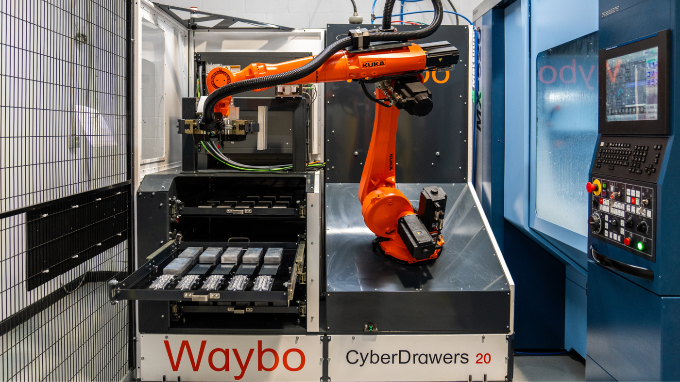 Robotic machine tool automation