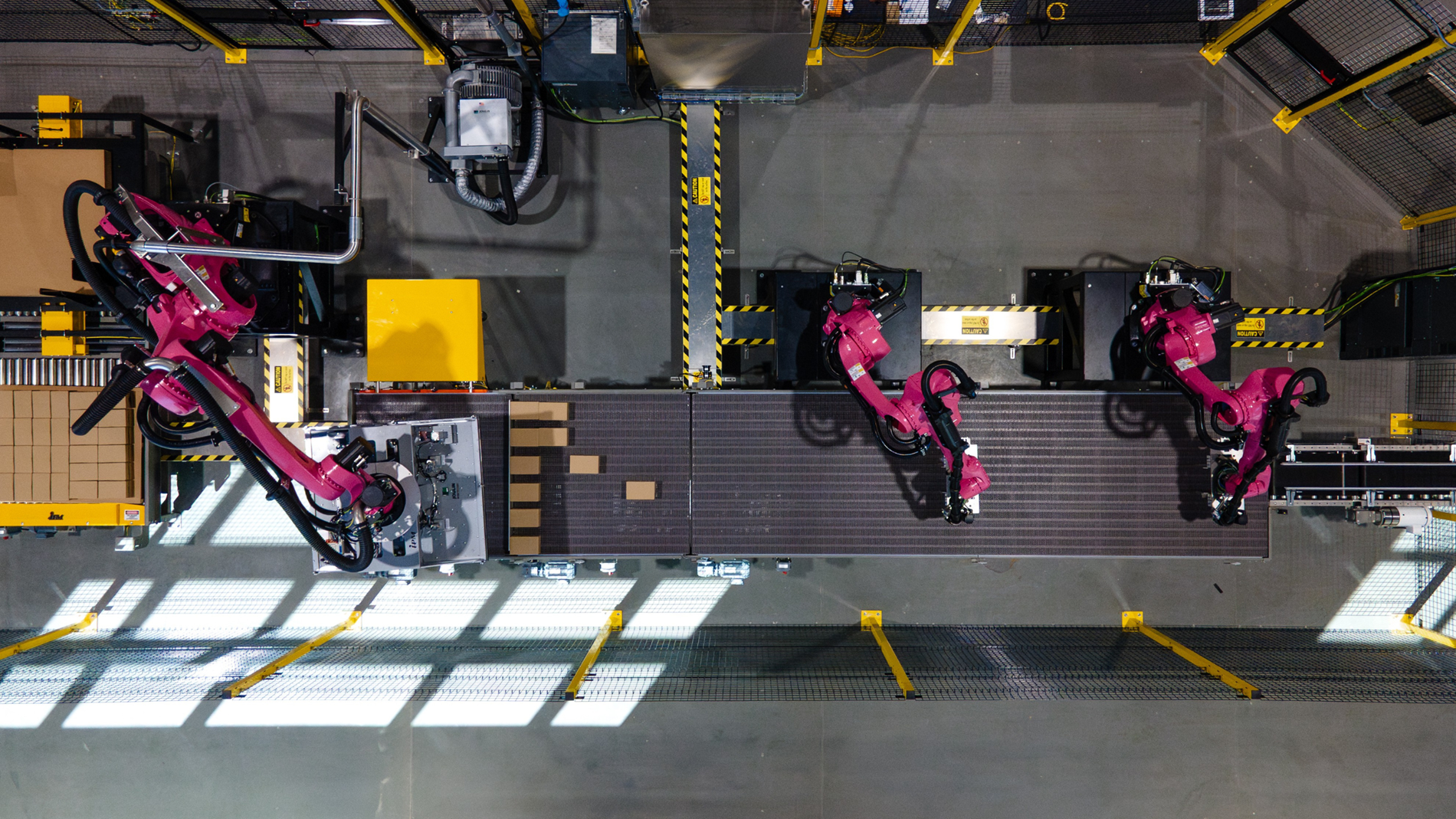 KUKA Robots on a food manufacturing line