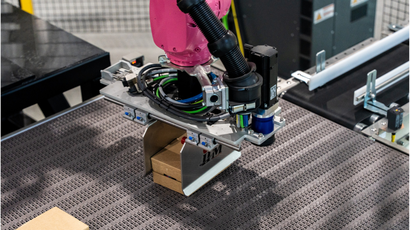 Collating of food products with robots