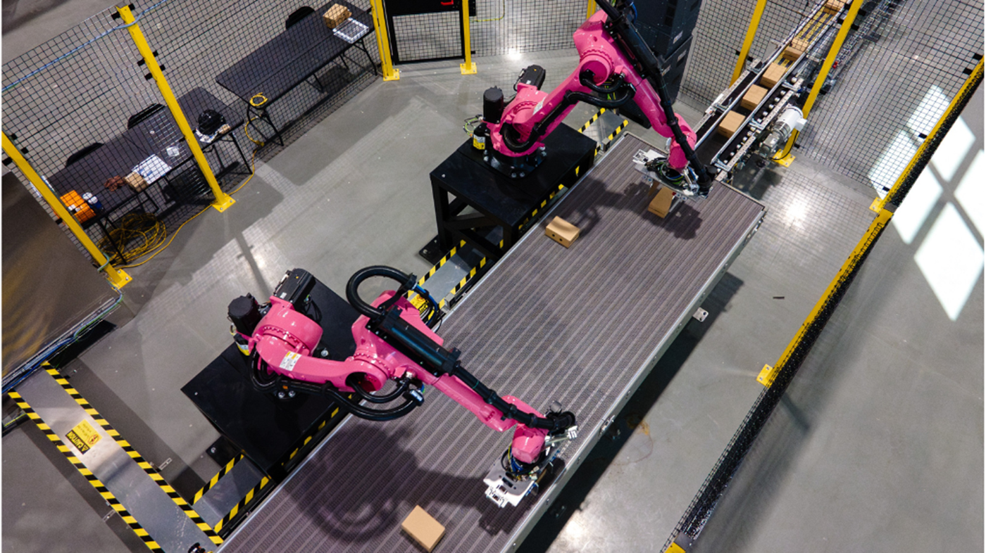 KUKA robots used for food handling of food products