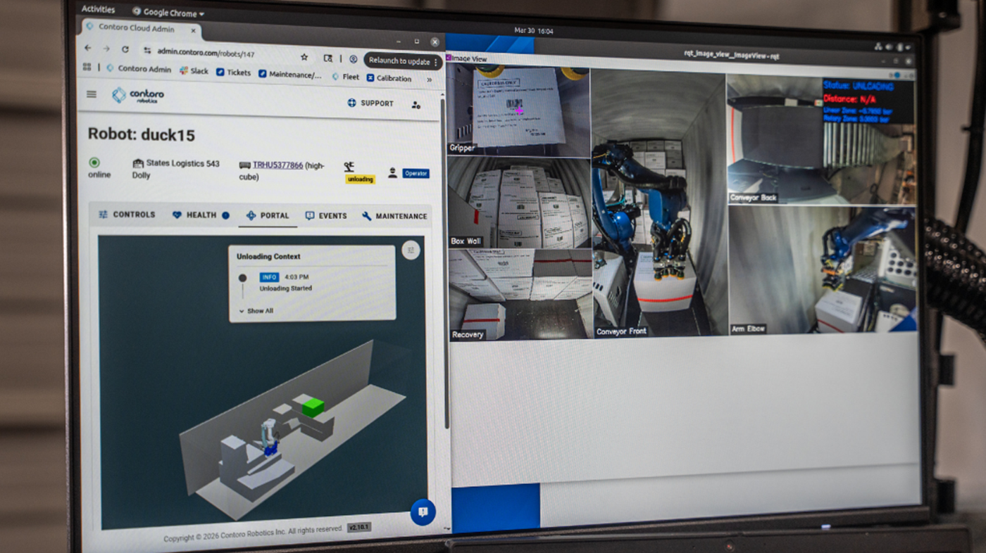 AI-assisted images during the robotic picking process