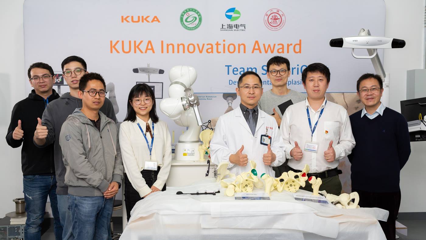 Projectteam voor SpheriObot