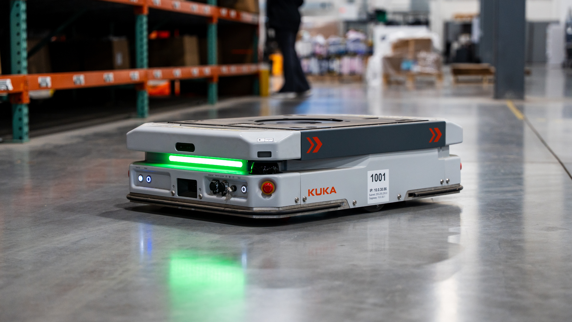KMP 600P for warehouse automation