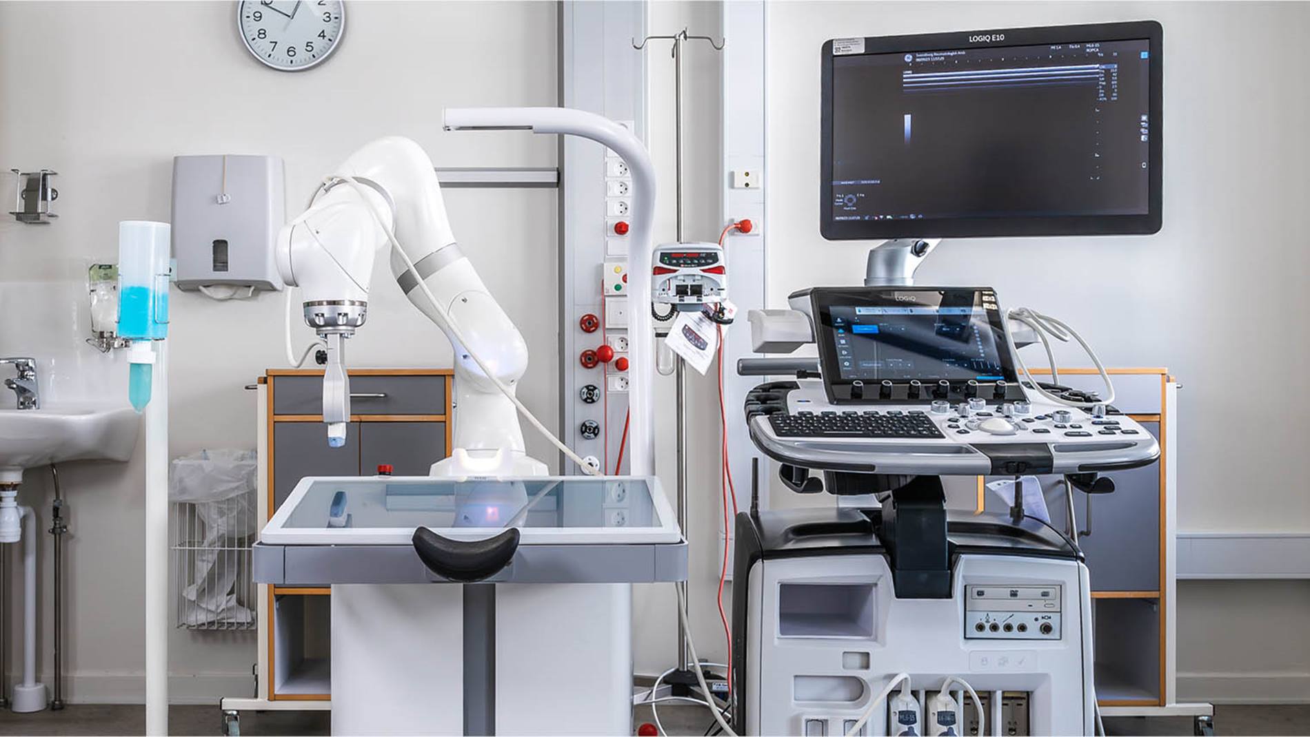 Arthritis robot ARTHUR delivers high quality ultrasound images.