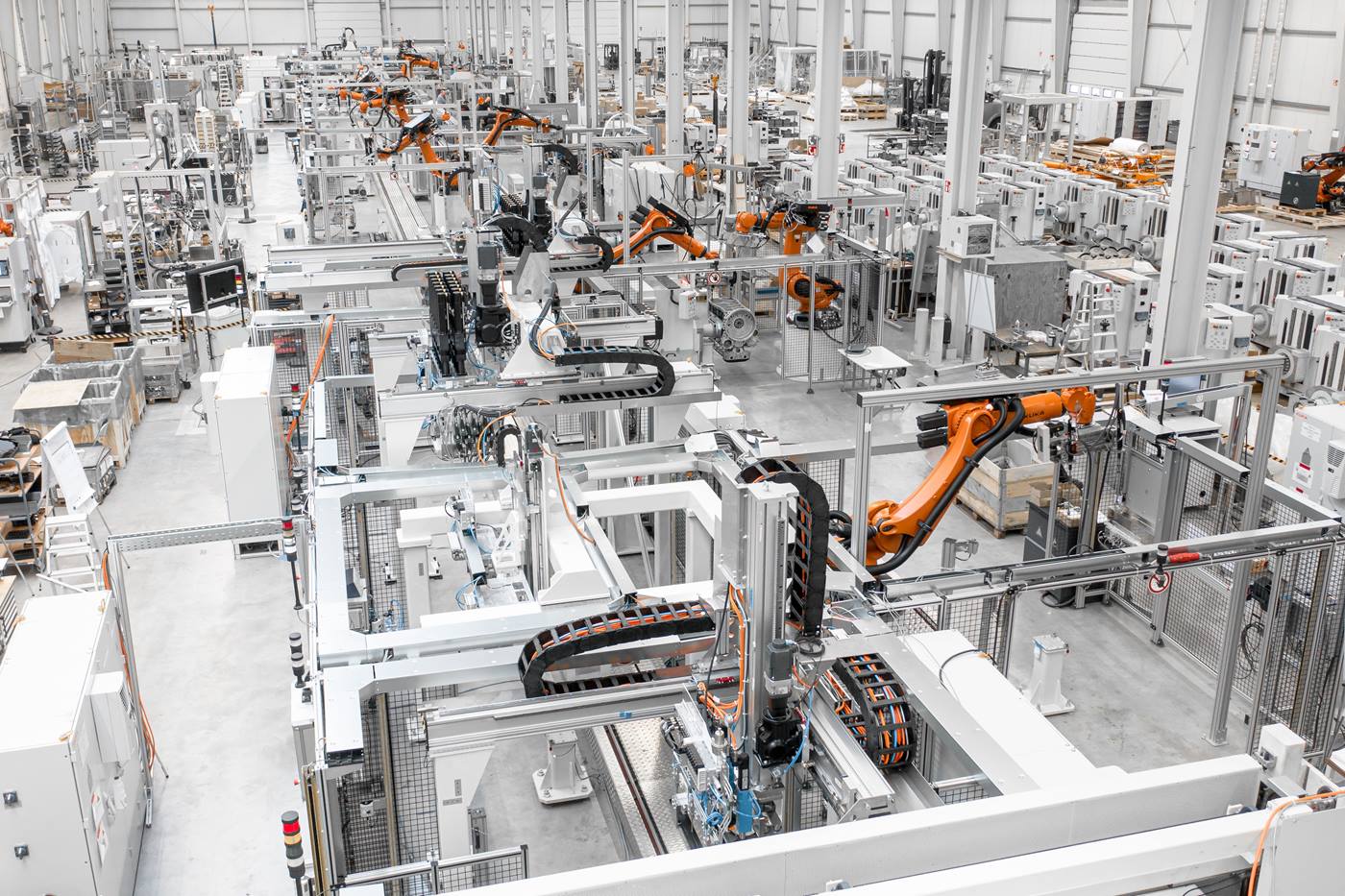 Engine block assembly line for Scania's trucks of tomorrow