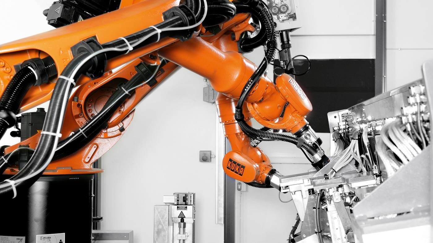 2 KUKA KR 16 Roboter Arc Welding