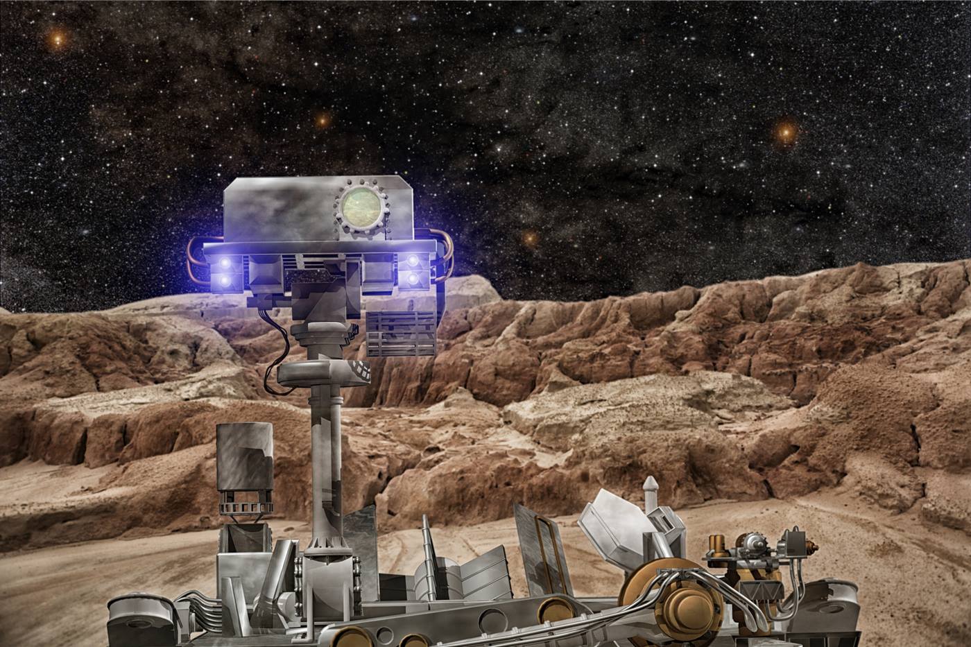 Menschen und Maschinen auf dem Mars – Was Robotik im Weltall kann