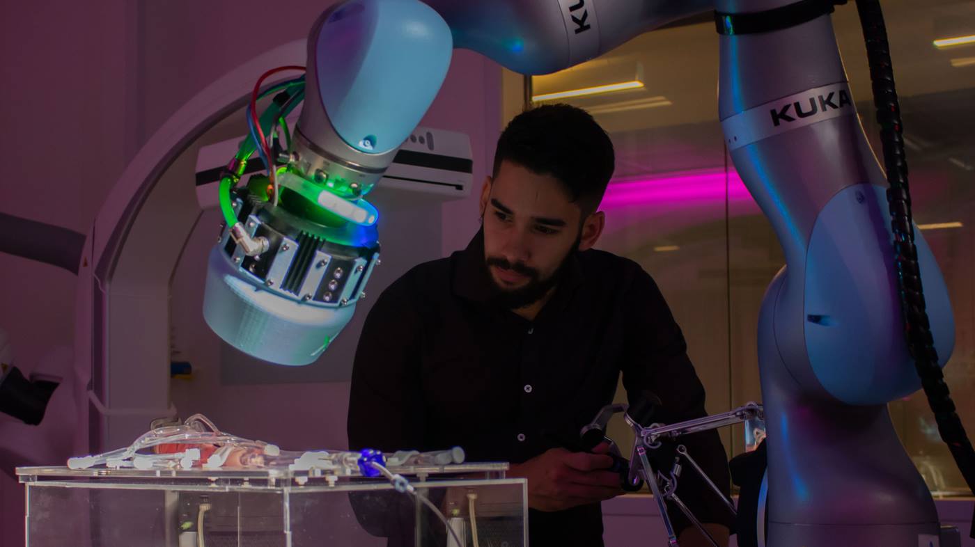 Flux One System: Robotersteuerung anhand von Elektromagneten