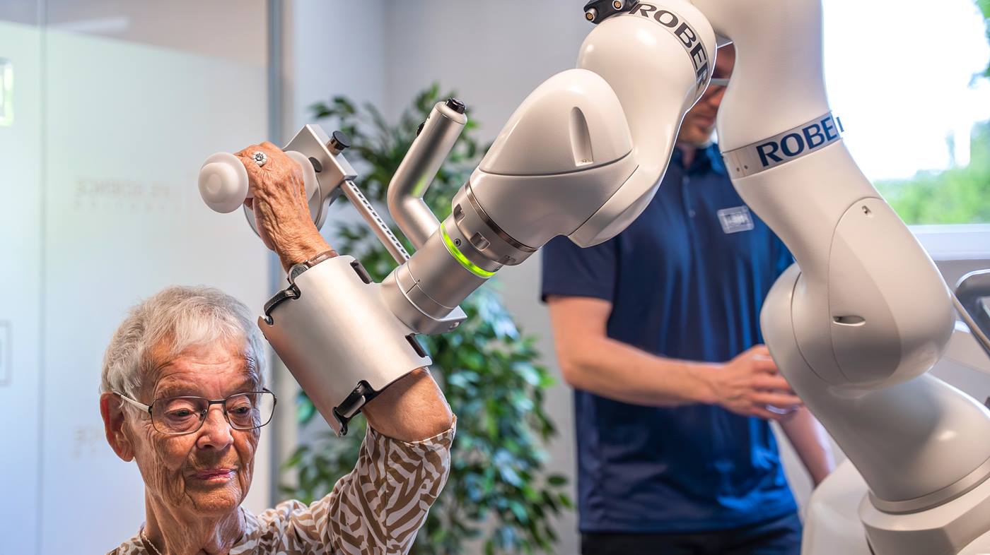 Robert: Jetzt auch Behandlung der oberen Extremitäten