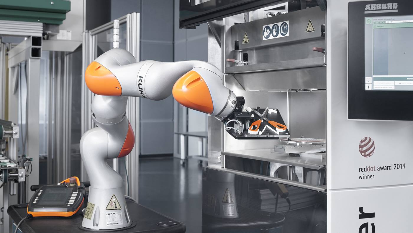 kuka库卡机器人的人机协作实现柔性制造