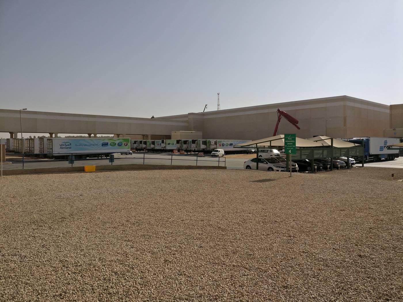 Produktions- und Logistikhallen von Almarai in Al Kharj
