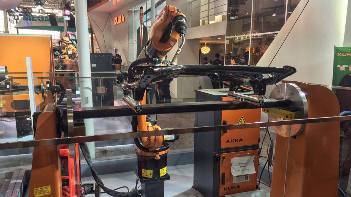 KUKA Welding robots in partnership with Kemppi