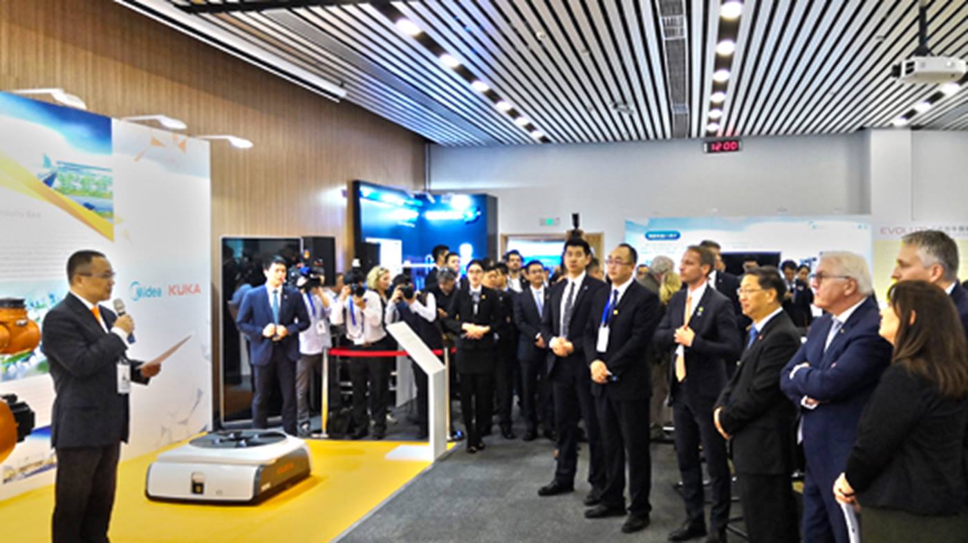 Germany's Federal President visited the Robotation Academy in Foshan