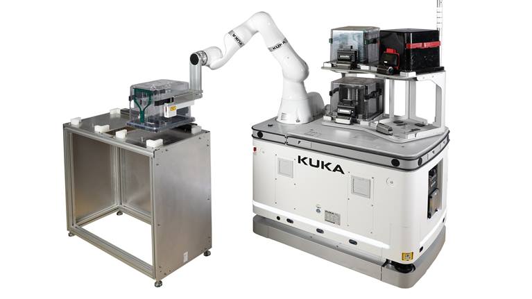 Mobile robot for the semiconductor industry and cleanrooms | KUKA Singapore