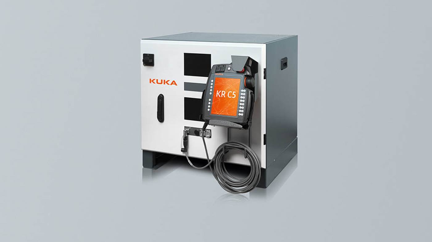 Die Steuerung für KUKA Industrieroboter KR C5 optimiert die automatisierte Produktion.