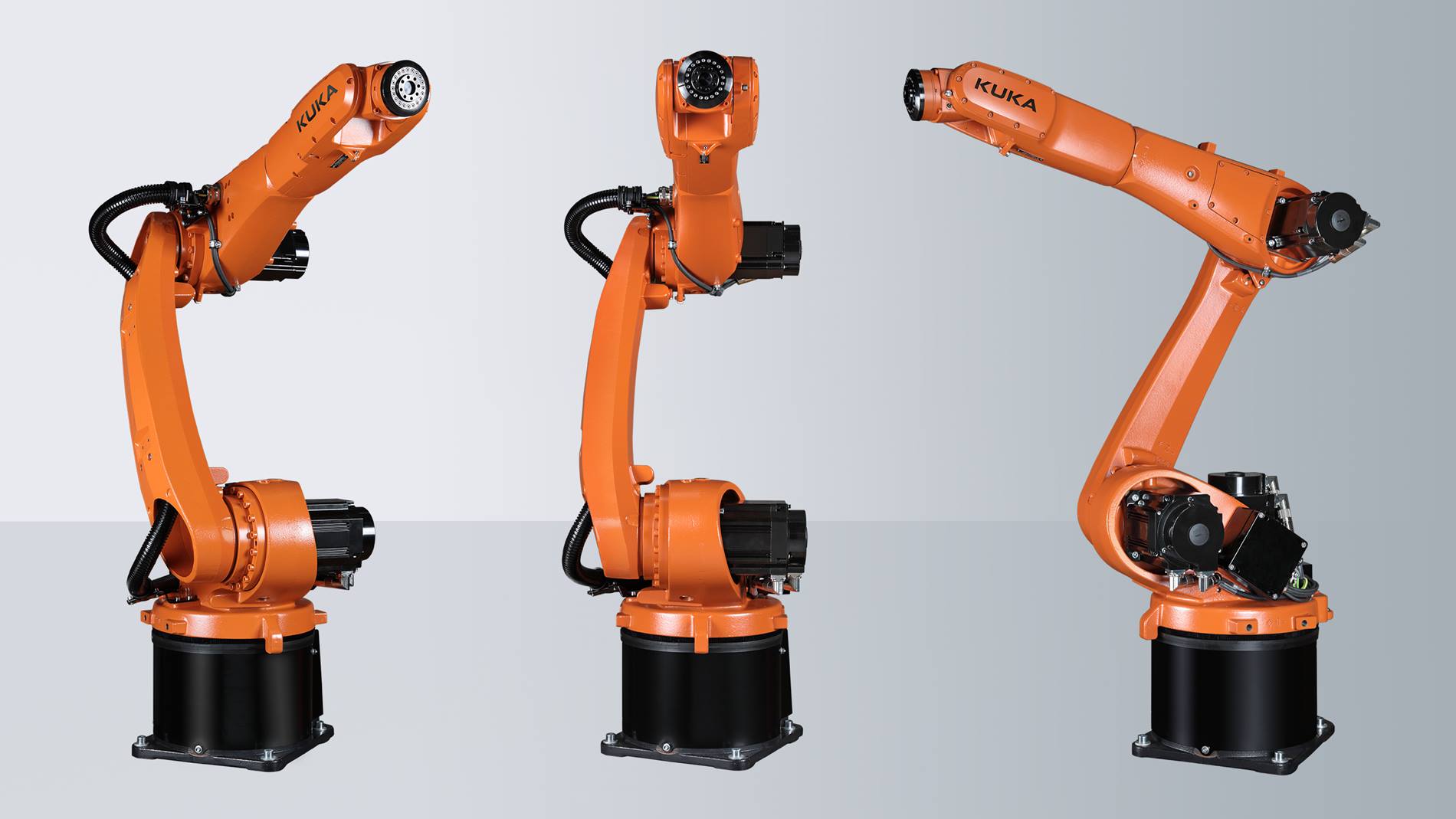 Hoge baannauwkeurigheid van industriële robots: de KR CYBERTECH nano-serie omvat ook in-line wrist varianten.