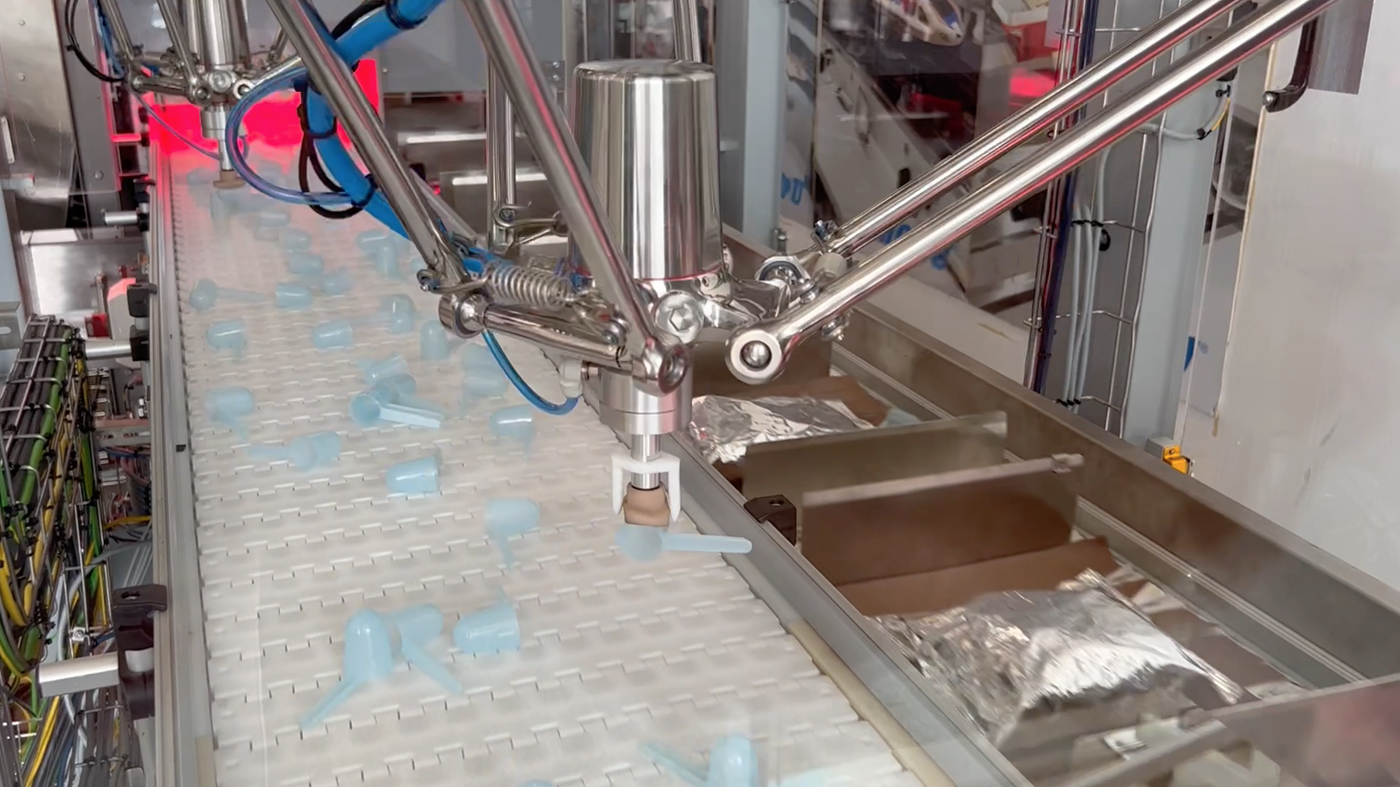 KUKA Roboter Babynahrung-Produktion