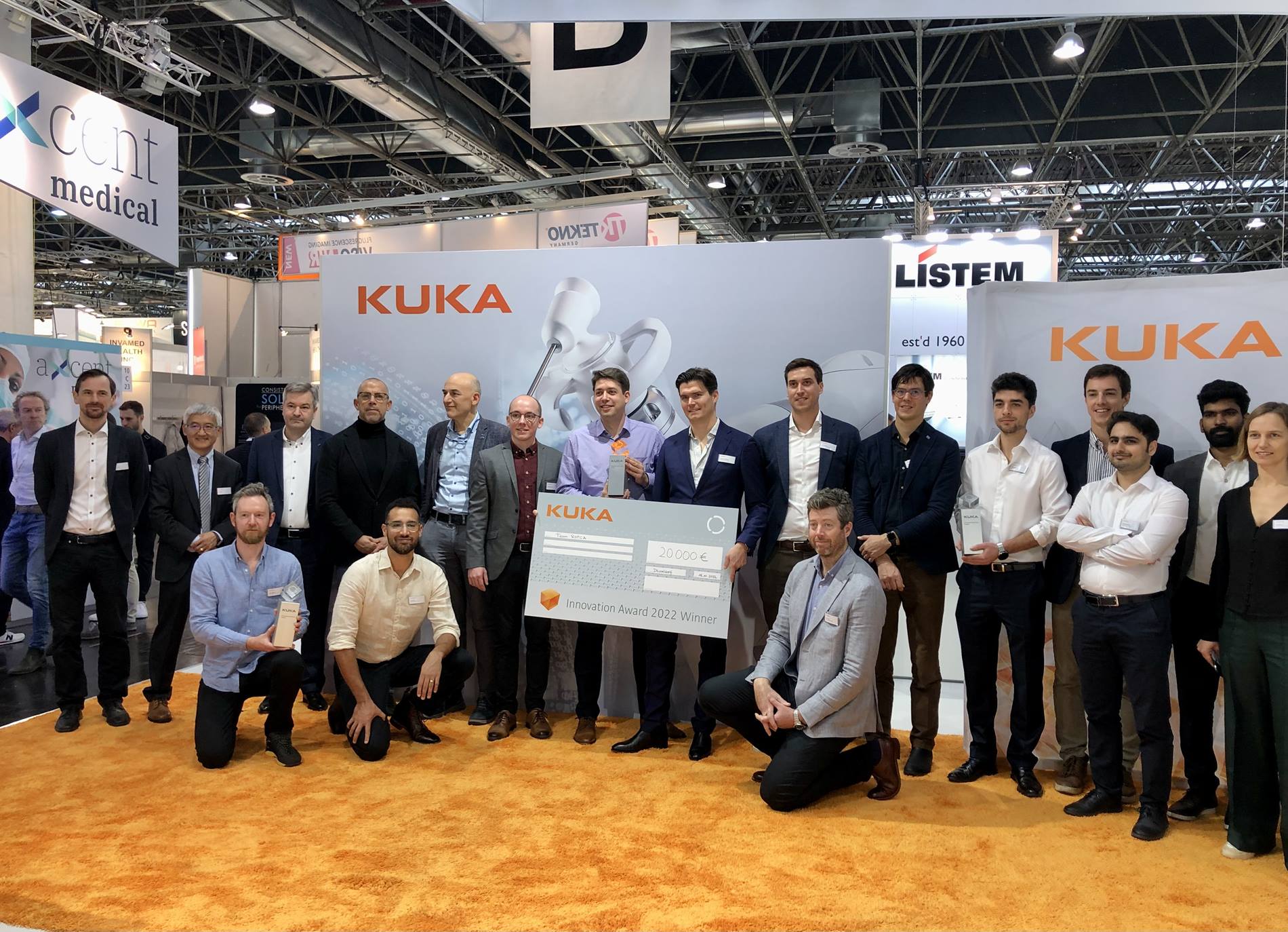 KUKA Innovation Award Finalists 2022