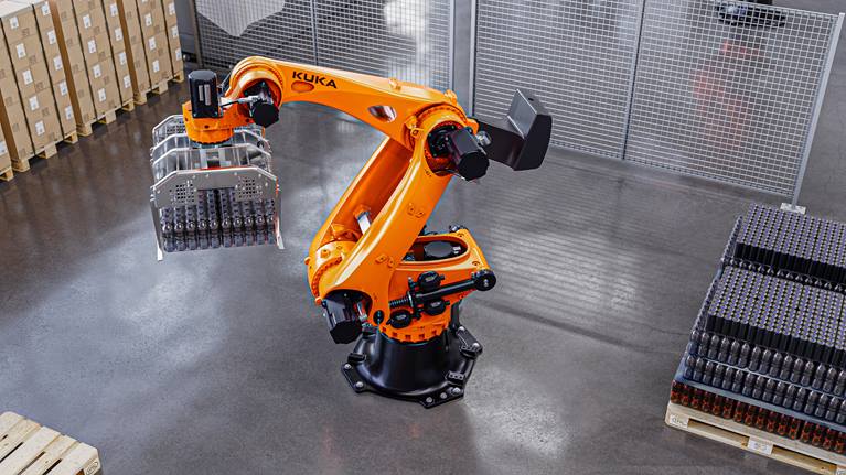 KUKA Palettierroboter: kraftvoll und flexibel für jede Anwendung - KUKA