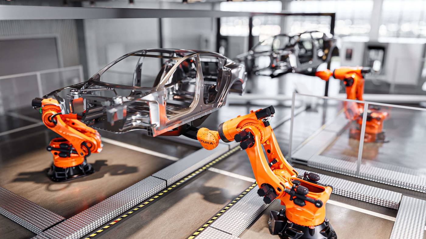 KR Titan ultra at automotive manufacturing