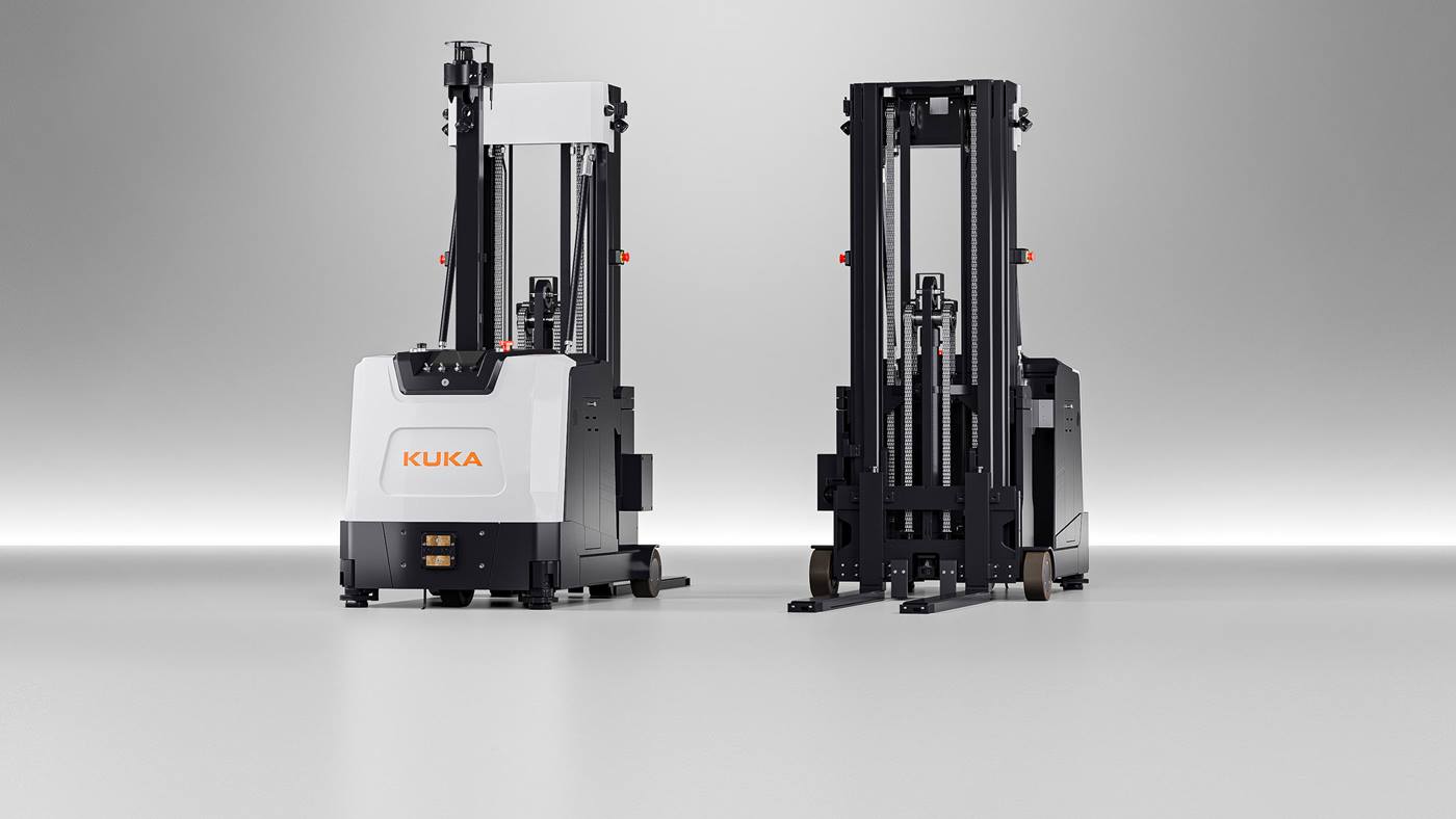 KUKA Gegengewichtsstapler Gabelstapler für automatisiertes Palettenhandling