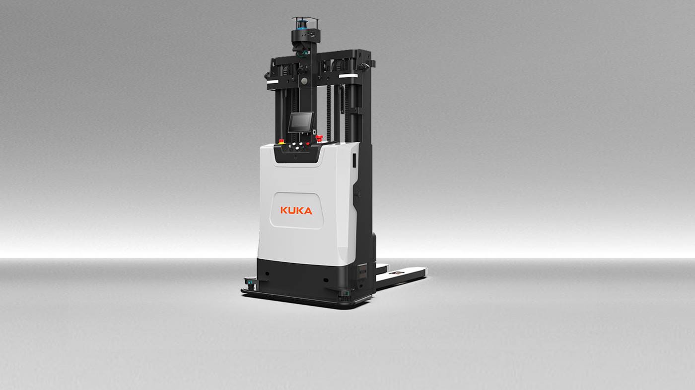 KUKA autonomer Palettenstapler zur Automatisierung von Lager- und Intralogistikprozessen