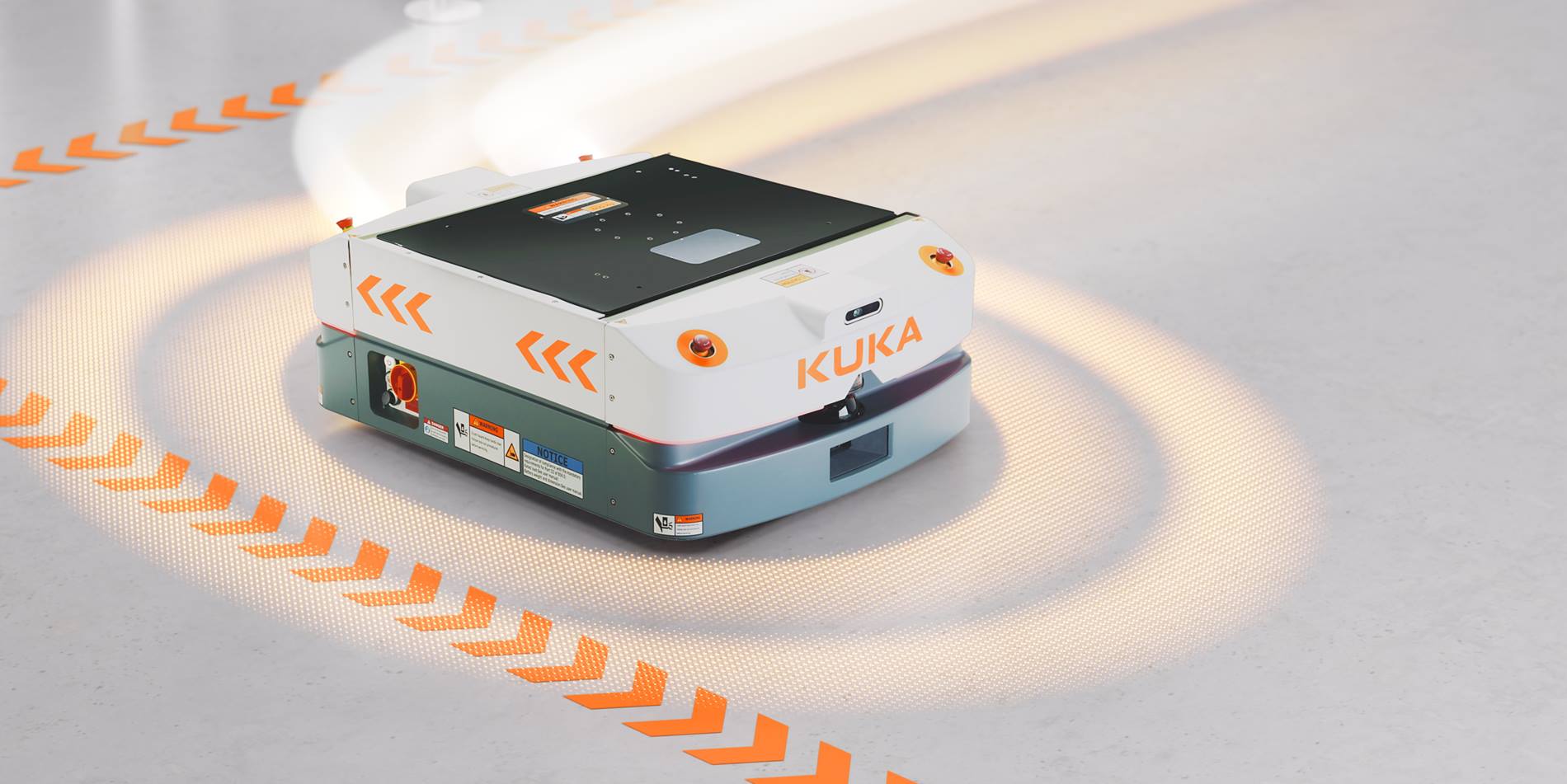 The new generation of the KMP 600-S diffDrive expands KUKA’s portfolio of mobile platforms.