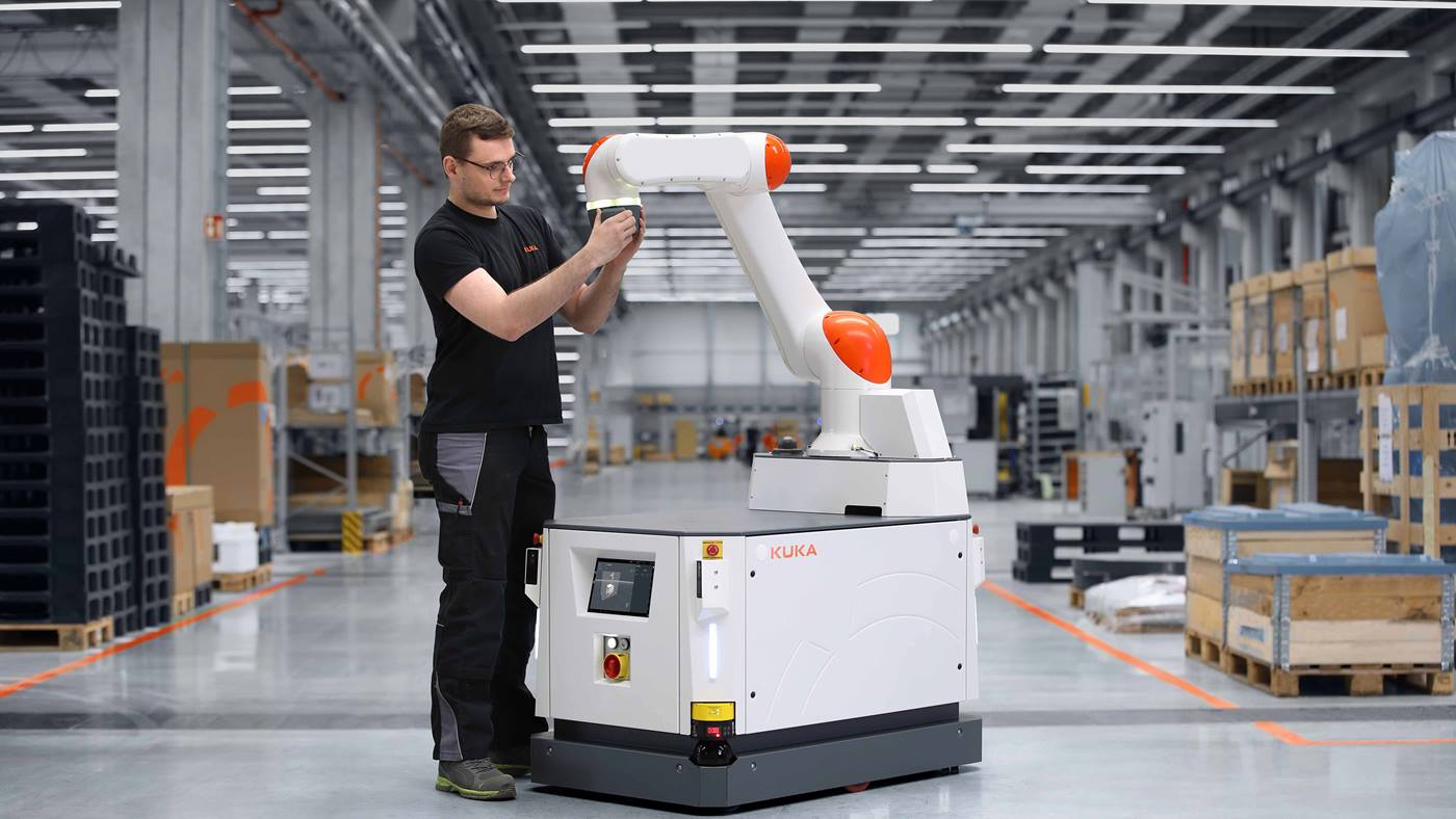 The autonomous mobile cobot simplifies the processes in the (intra-)logistics of your company and reduces costs and tim