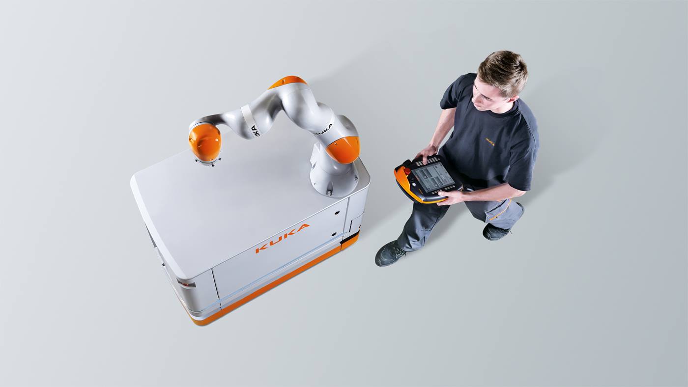 autonomous KMR iiwa robot
