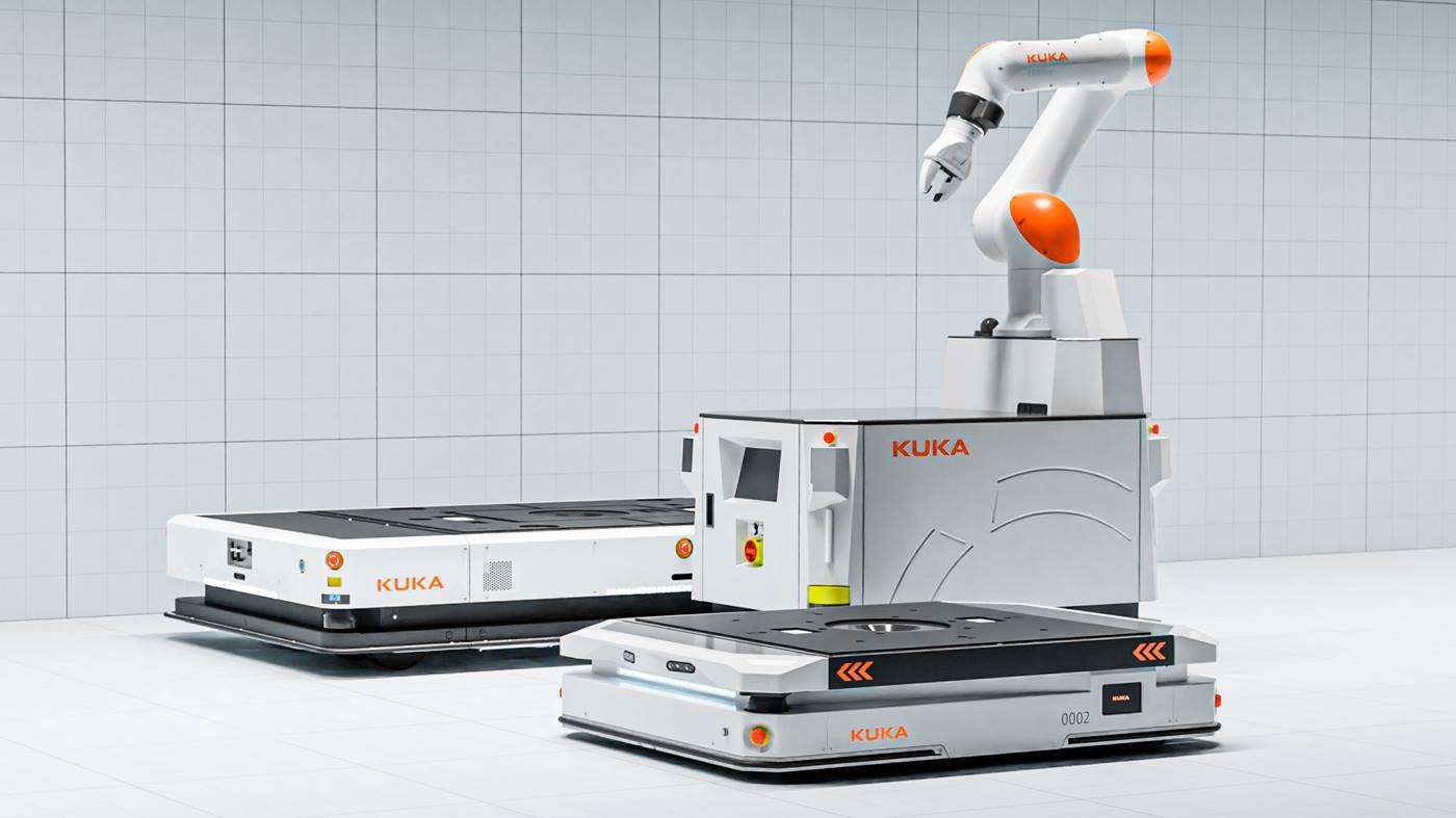 KUKA AMR und mobile Plattformen sowie mobile Manipulatoren