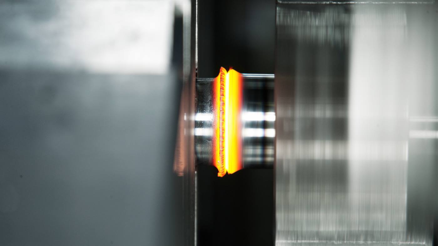 Saldatura ad attrito per rotazione